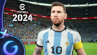 EFOOTBALL 2024  Gameplay FR [upl. by Montana]