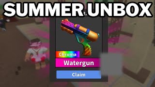 🔴UNBOXING THE SUMMER BOX GODLY MM2 LIVE [upl. by Mapes]