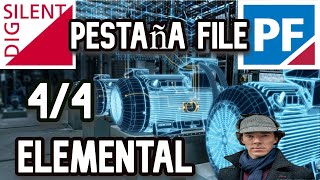 4✅DIgSILENT21 Power Factory Crea activa 1 escenario y proyecto por ruta desde Archivo digsilent21 [upl. by Ronile266]