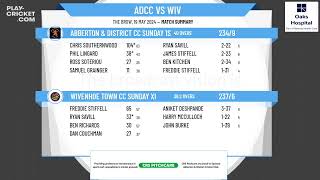 Abberton amp District CC Sunday 1st XI v Wivenhoe Town CC Sunday XI [upl. by Nylqcaj]