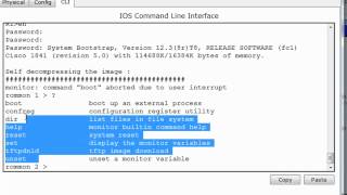 How to recover a password on a Cisco router  Packet Tracer [upl. by Sarad]