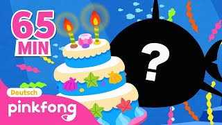 Zum 9 Geburtstag viel Glück BabyHai 🎉  Mix  Geburtstagslied  Pinkfong Baby Hai Kinderlieder [upl. by Mavilia]