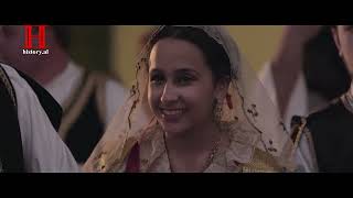 Arbëreshë wedding in southern Italy scene from quotArbëria 2019quot movie [upl. by Naillimixam]