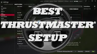 Assetto Corsa ULTIMATE Wheel Settings for Thrustmaster  Wheelcheck  LutGenerator  FFBClip [upl. by Ardeth301]