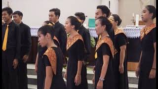 Chrysologus Choir  SICUT CERVUS  Palestrina [upl. by Anirahtak]