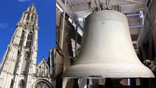 Antwerpen OnzeLieveVrouwekathedraal Karolus  Antwerp cathedral ringing of the bourdon bell [upl. by Leandre]