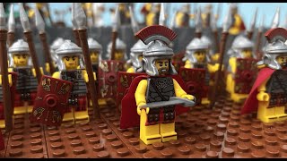 Lego History Animation Cimbrian Wars Trailer [upl. by Ilowell]