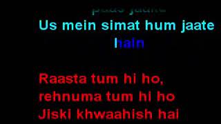 Bakhuda Tumhi Ho Karaoke song  Atif Aslam  Shahid kapoor [upl. by Werby]