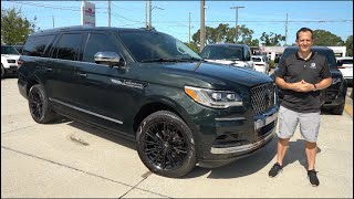 Is the Lincoln Navigator Black Label a BETTER luxury SUV than a 2025 Cadillac Escalade [upl. by Araas]