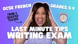 GCSE FRENCH WRITING HOW TO GET FULL MARKS Revision Tips AQA [upl. by Heidie189]