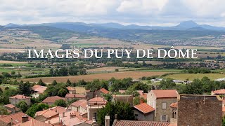 AUVERGNE  IMAGES PUY DE DÔME département  4K [upl. by Uot]