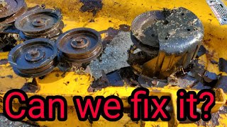 Major Deck Hole Repair Cub Cadet 1515 [upl. by Pierrette]