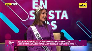 Elicena Andrada La Miss Universo Paraguay [upl. by Jenness]