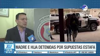 Madre e hija fueron detenidas por supuesta estafa [upl. by Oenire962]