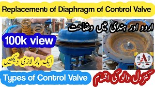 How to replacerepair diaphragm of a Control Valve Calibration of Control Valve Flyger FCSS DN50 [upl. by Emanuele]