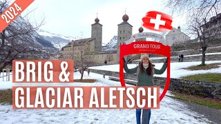 Brig SUIZA ➕ Cómo visitar el Glaciar ALETSCH  Lugares de SUIZA para conocer 2024 🇨🇭 [upl. by Eleni766]