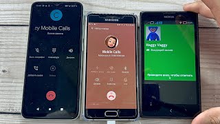 Mobile Calls Xiaomi Redmi A1 Plus Samsung Galaxy A5 Nokia RM1030Outgoing Incoming Calls [upl. by Wurtz736]