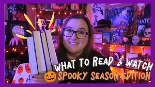 What I’m Reading and Watching this Month  October Watchlist and TBR Inspo [upl. by Schramke]