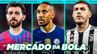 AUBAMEYANG ACERTA COM O CHELSEA│NOVO REFORÇO DO BARÇA│PAREDES FORA DO PSG e [upl. by Dranrev]