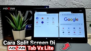 Cara Split Screen Di Advan Tab Vx Lite [upl. by Akkim]