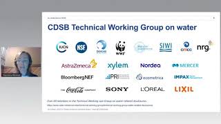 Waterrelated disclosures TCFDaligned scenario analysis [upl. by Anelyak]