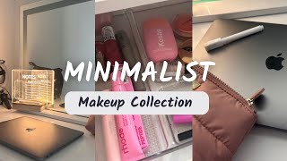 Updated Minimalist Makeup Collection [upl. by Rakia]