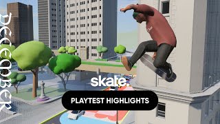 skate Insider Playtest Highlights December 2023  skate [upl. by Cristiano211]