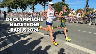 De Olympische marathons in Parijs [upl. by Gordy975]