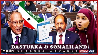 DEG DEG Xildhiban gobsan oo diiday in Dastuurka la ansixiyo hadii ay Somalilan ka maqan tahay [upl. by Tiphanie]