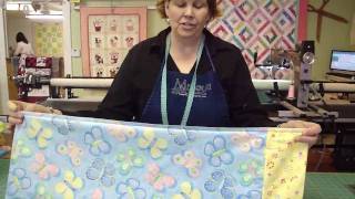 Make an Easy Tube Pillow Case with Jenny Doan of Missouri Star Instructional Video [upl. by Ahsikym]