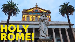 Hidden Relics of Rome’s Holy Basilicas Italy Travel Vlog 🇮🇹 [upl. by Rorke]