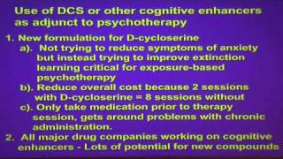 Can we make CBT more effective with drugs that enhance cognition Part 44 [upl. by Mot308]