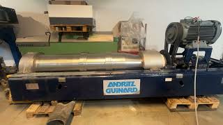 ANDRITZ GUINARD D4LL030 CHP RUNNING TEST WITH VIBRATIONS TEST [upl. by Cirad]