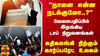 quotநாளை என்ன நடக்குமோquot வேலைபறிப்பில் இறங்கிய டாப் நிறுவனங்கள்கலங்கி நிற்கும் கார்ப்பரேட் உலகம் [upl. by Nairod722]