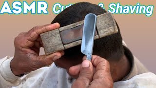 ASMR Fast Hair Cutting amp Shaving With Barber Old SHAMS ASMR [upl. by Imot213]