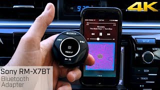 Sony RMX7BT Bluetooth Adapter  Add Bluetooth to Your Car [upl. by Ylyl]