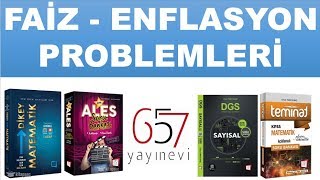 Faiz  Enflasyon Problemleri  KPSS  ALES  DGS  Umut Türkyılmaz [upl. by Aneeuqahs260]