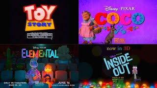 Pixar TV Spot Trailer Logos [upl. by Strep]