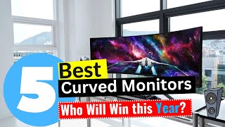 5 Best Curved Monitors 2024  Editors Review [upl. by Valdes]