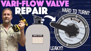 How to REPAIR and Service your HAYWARD VariFlow Valve [upl. by Magnum867]