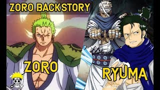 Theory A Mystery in Zoro’s Backstory and Zoro Connection to Ryuma Shimotsuki Clan in Wano [upl. by Elder688]