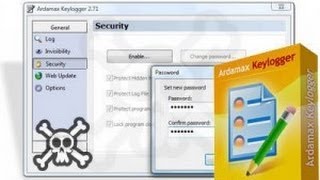 Install Ardamax Keylogger and add it to Image [upl. by Aniger]