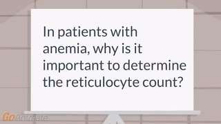 What is the importance of reticulocyte count in anemia workup [upl. by Anaed]