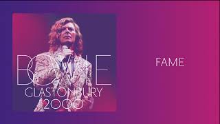 David Bowie  Fame Live at Glastonbury 2000 Official Audio [upl. by Laney]