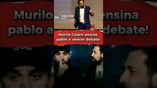 Murilo coach ensino pablo a vencer debate😅humor shortsviral stundup [upl. by Strohl]