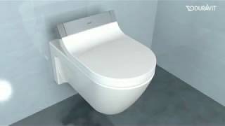 Duravit  Starck E SensoWash Toilet Seat Features Overview by RSF Bathrooms [upl. by Nosraep]