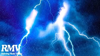 EPIC THUNDER amp RAIN  Rainstorm Sounds For Relaxing Focus or Sleep  White Noise 4 Hours [upl. by Alam]