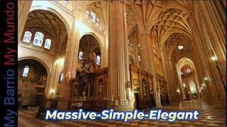 Segovia Catheral  Segovia Spain Complete Tour 4k UHD [upl. by Dnomder]