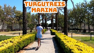 Bodrum Turgutreis Marina Walking Tour  August 2022 MuğlaTurkey [upl. by Akimert]