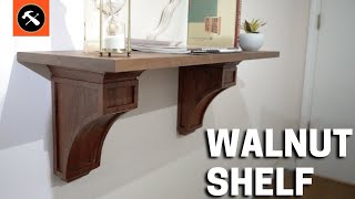 How to Build a DIY Corbel Entryway Shelf  Builders Studio  Osborne Wood [upl. by Nitnelav302]